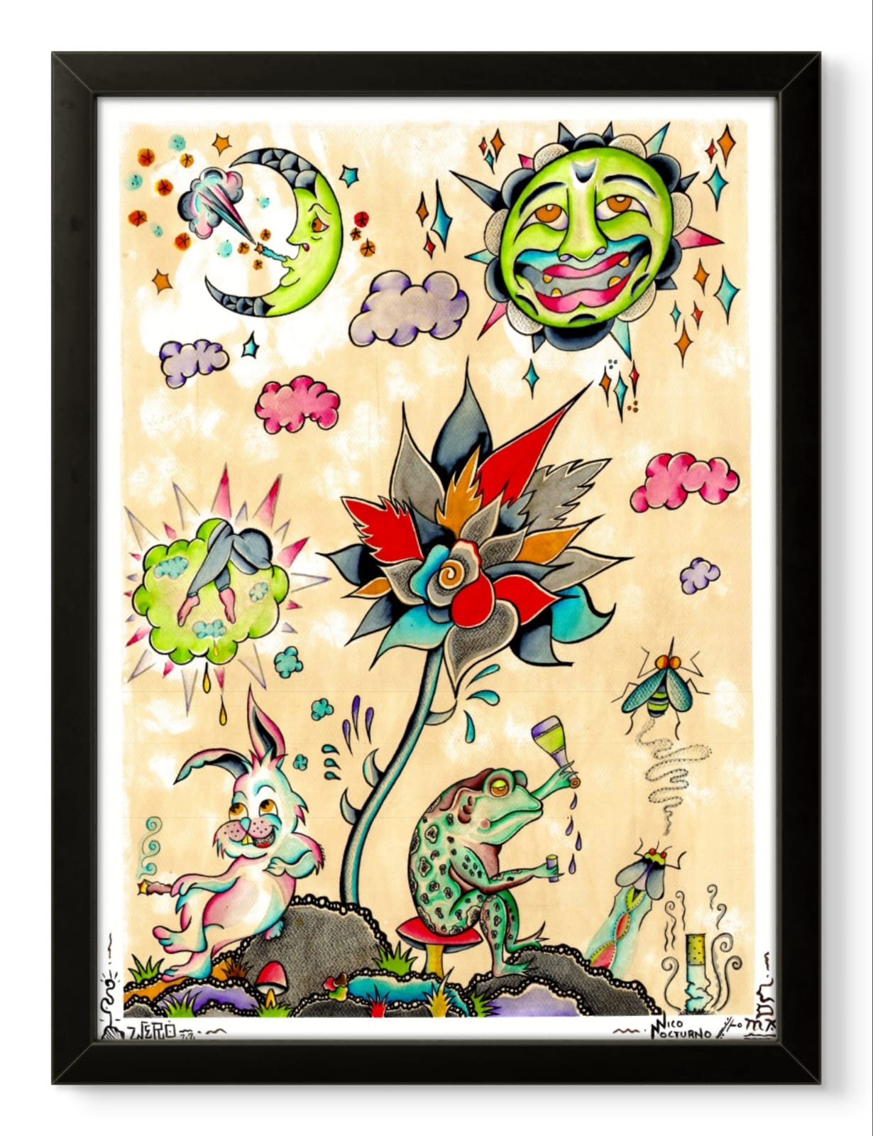 Delirio Nocturno - Print