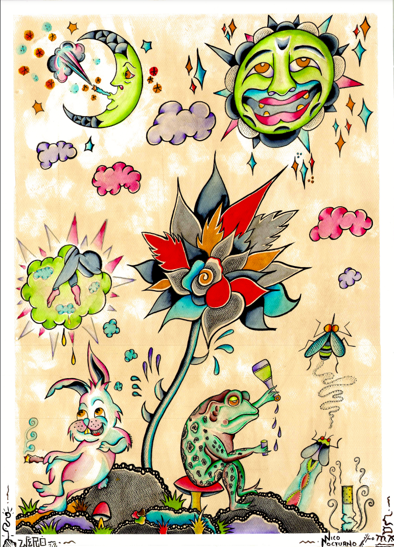 Delirio Nocturno - Print