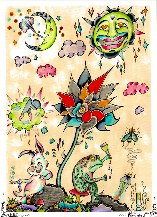 Delirio Nocturno - Print