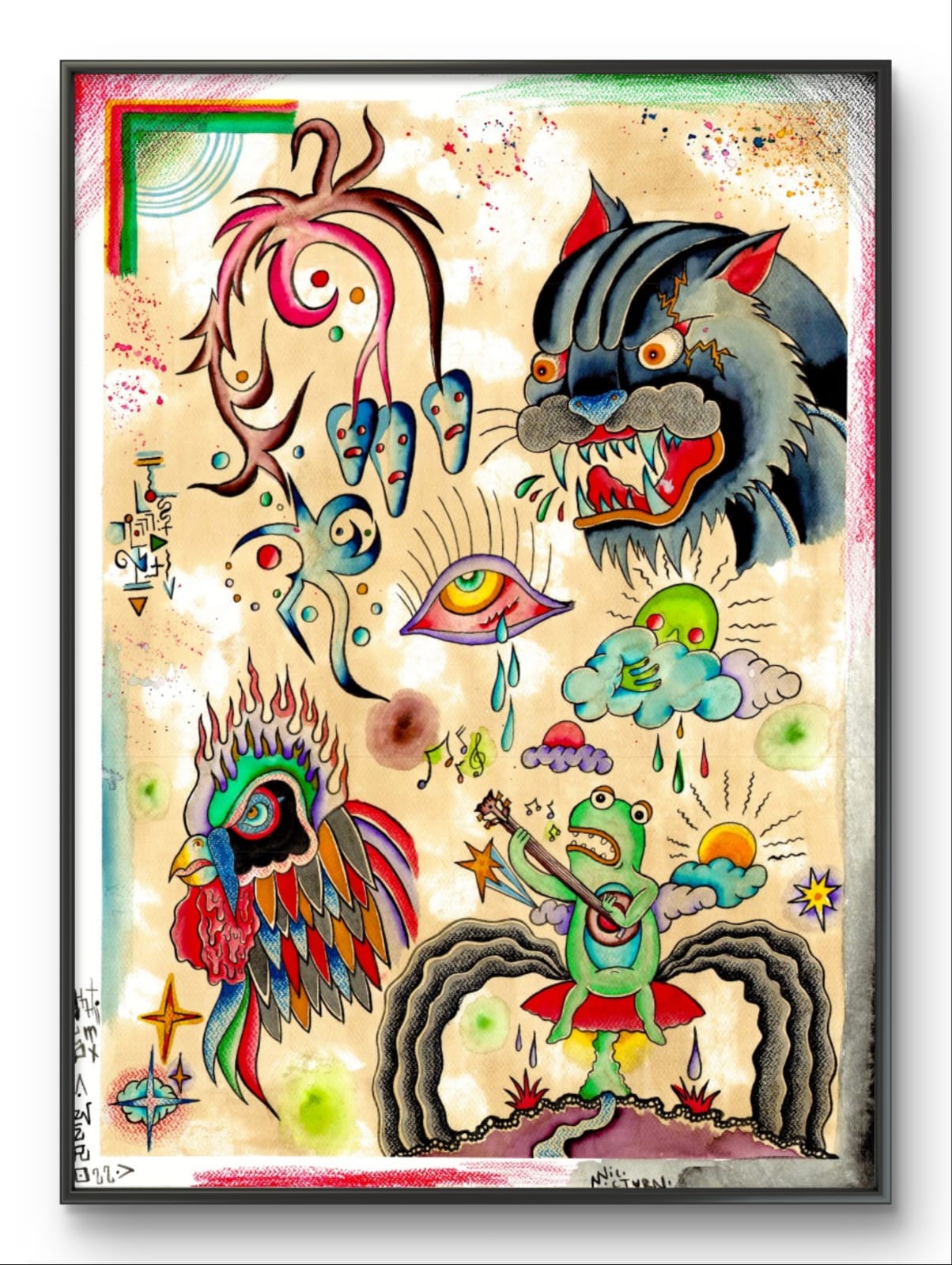 Ecos de la Medianoche - Print