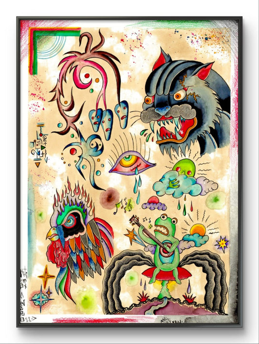 Ecos de la Medianoche - Print