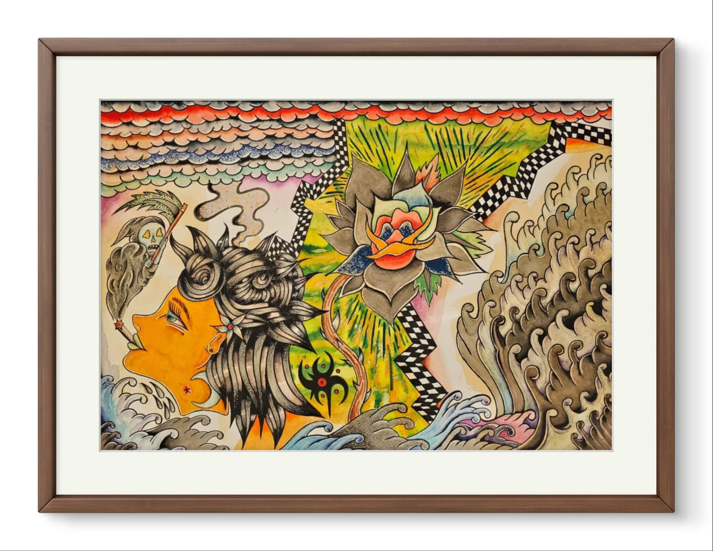 El Sueño de la Flor Perdida - Print