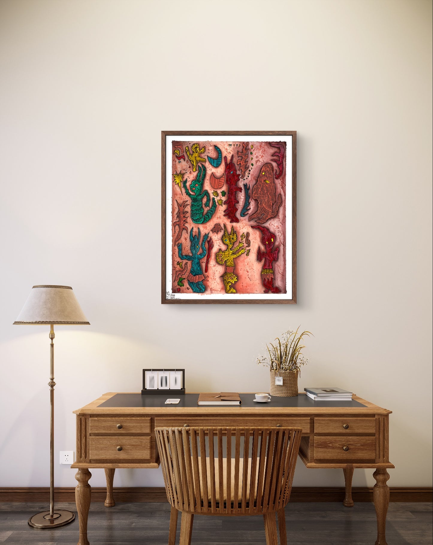 Seres de Piedra - Print
