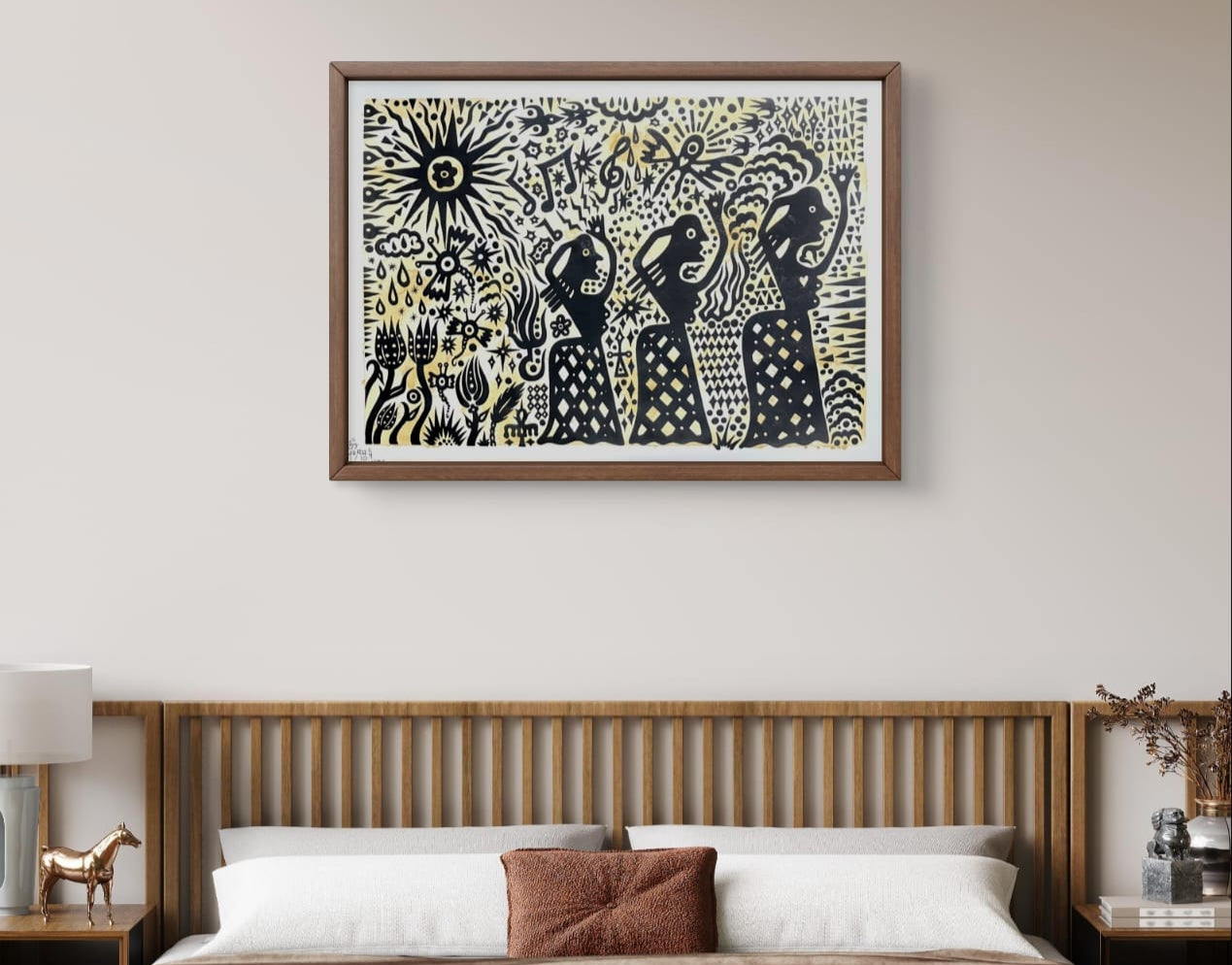 Rituales del Sol - Serigrafía con Café