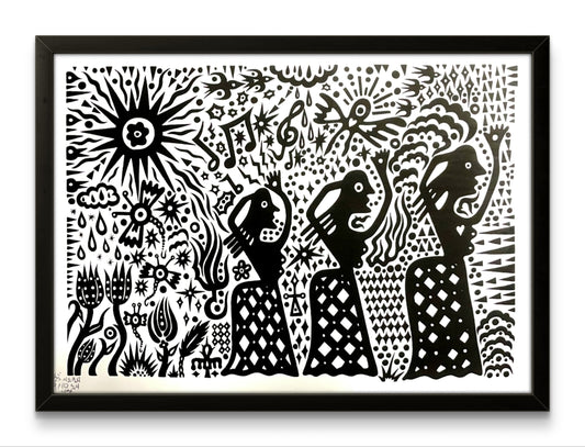 Rituales del Sol - Serigrafía