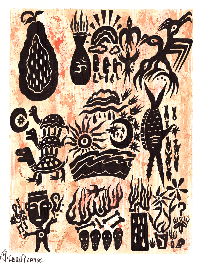 Siluetas de Sombra - Print