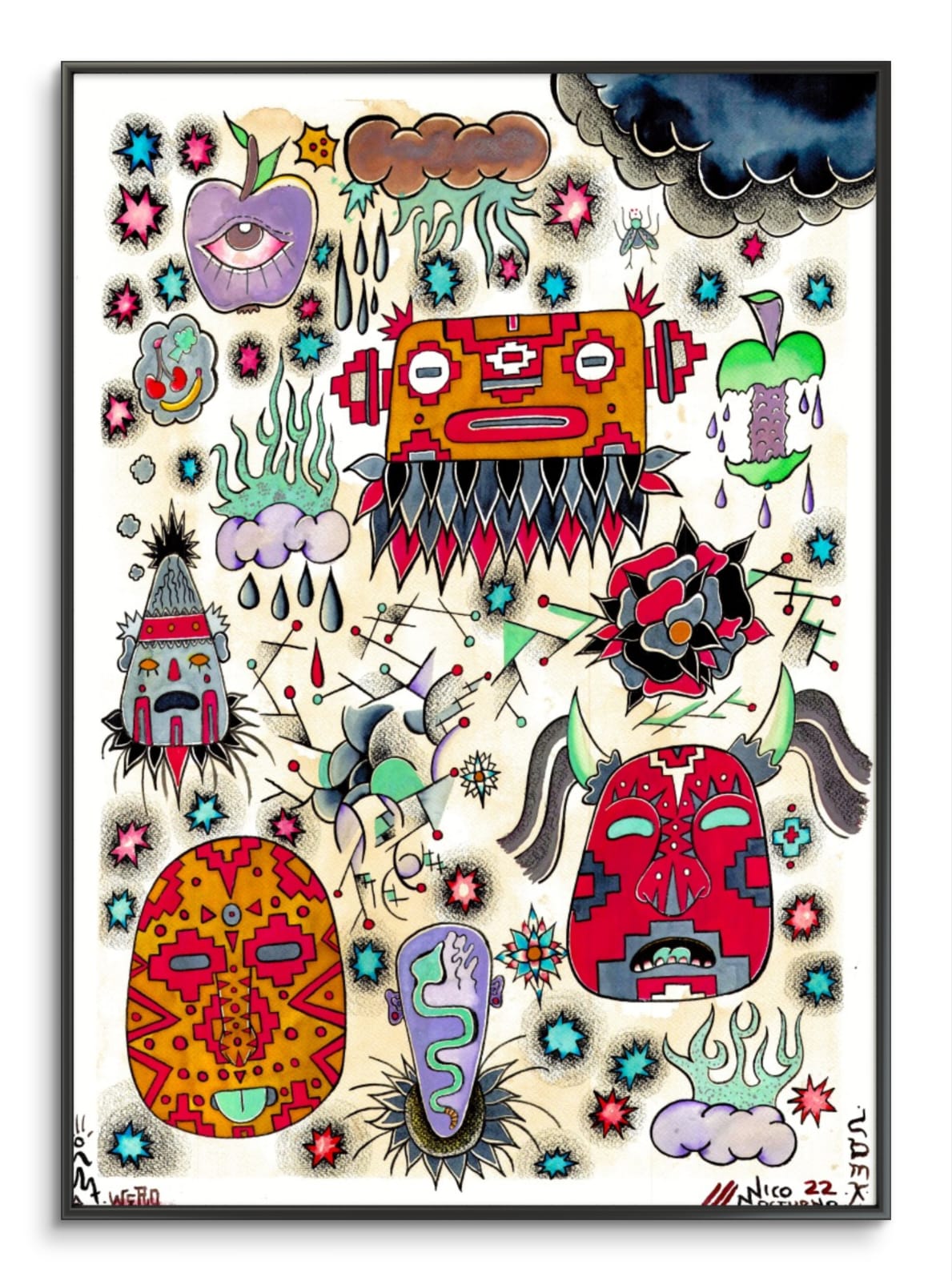 Sombras del Espíritu - Print