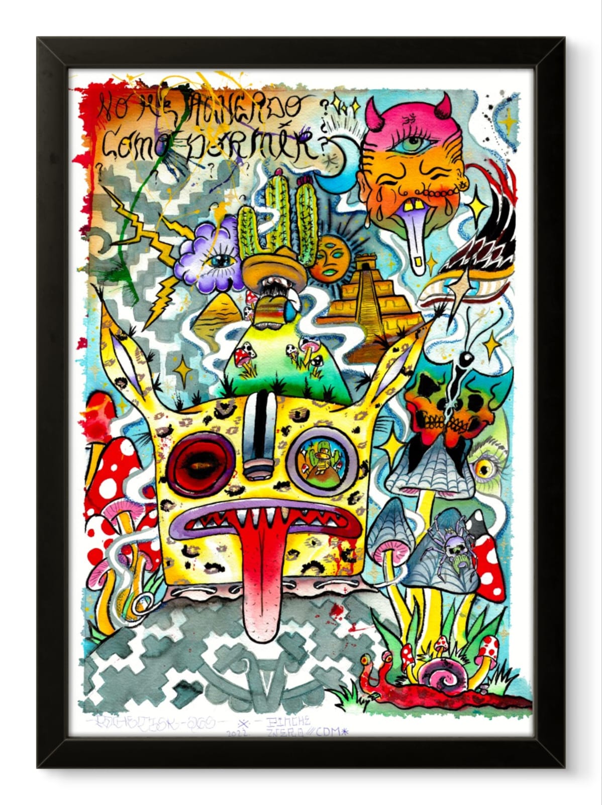 Sueños de un Nahual - Pinche Wero x Pachetisk - Print