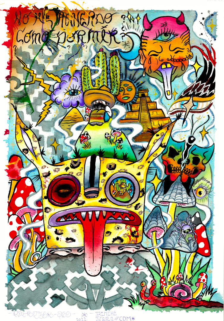 Sueños de un Nahual - Pinche Wero x Pachetisk - Print