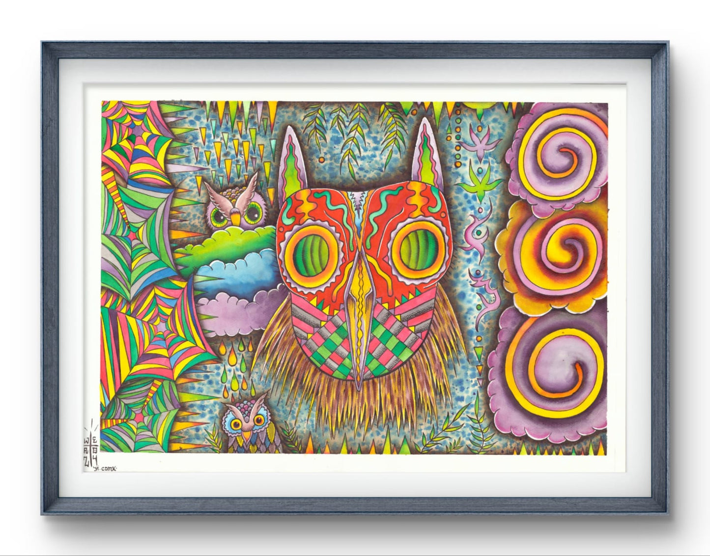 Visiones del Búho - Print