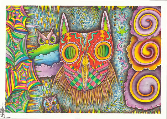 Visiones del Búho - Print