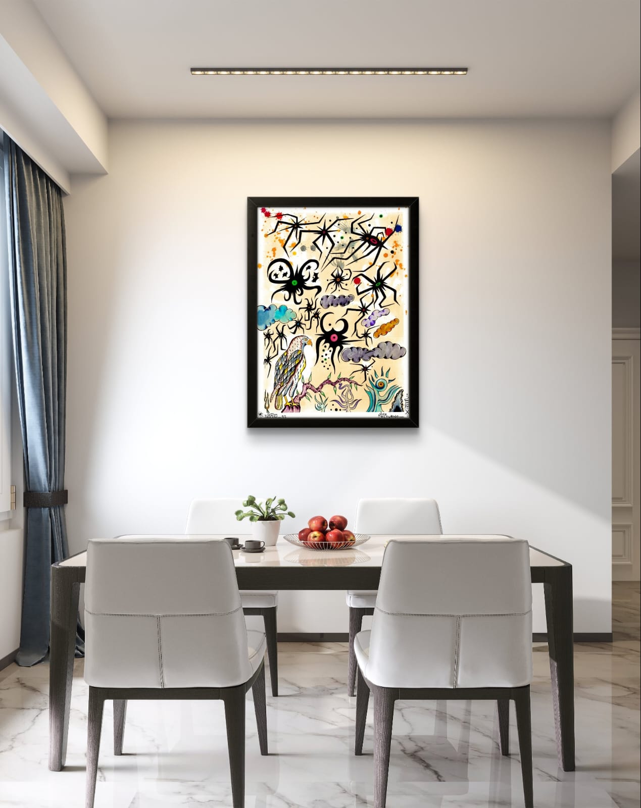 Vuelo en las Sombras - Print