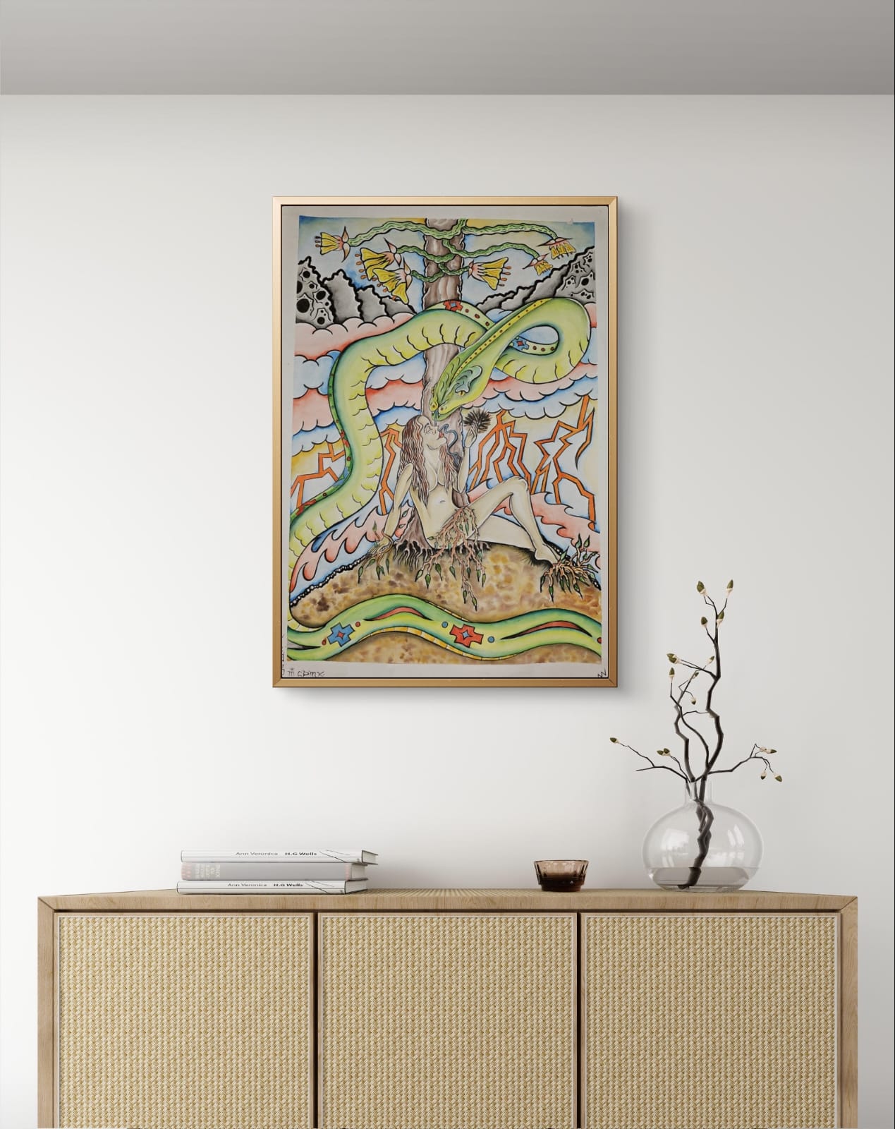 El Beso de la Serpiente - Print